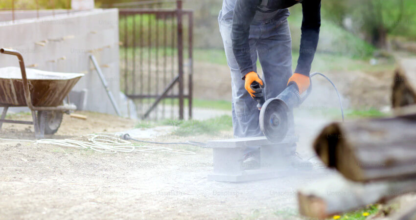 Jak używać piły do cięcia betonu? Kika wskazówek