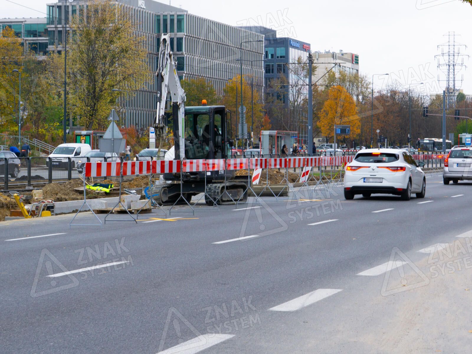 Wynajem znaków drogowych - Realizacja w Warszawie - 01